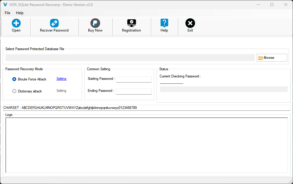 First Impression of SQLite Password Recoverys